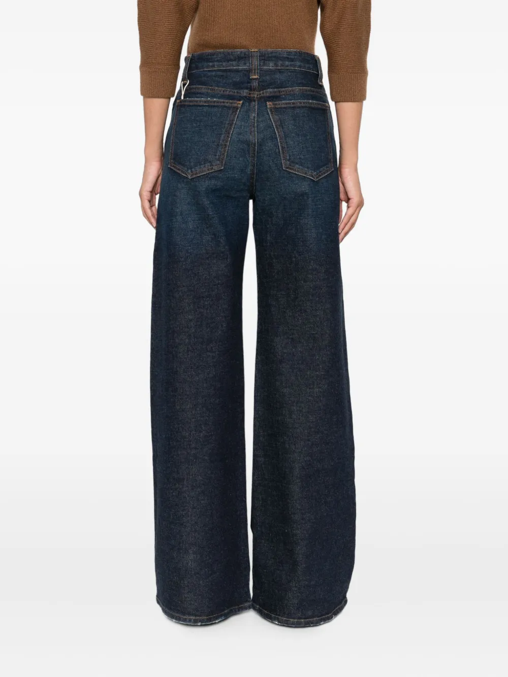 KHAITE Dane wide-leg jeans Blauw