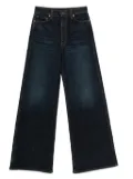 KHAITE Dane wide-leg jeans - Blue