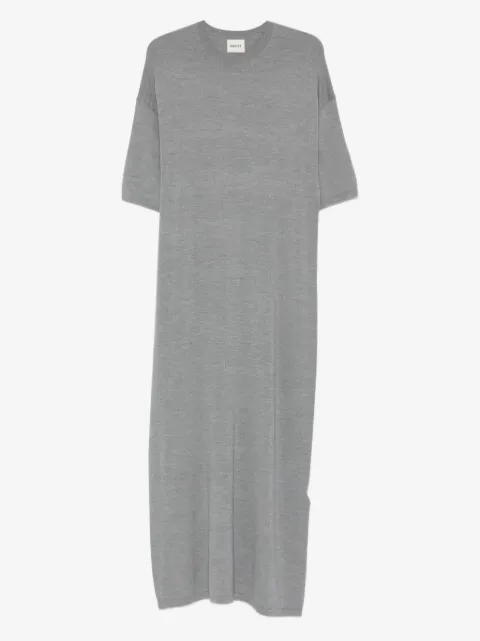 KHAITE short-sleeves midi dress