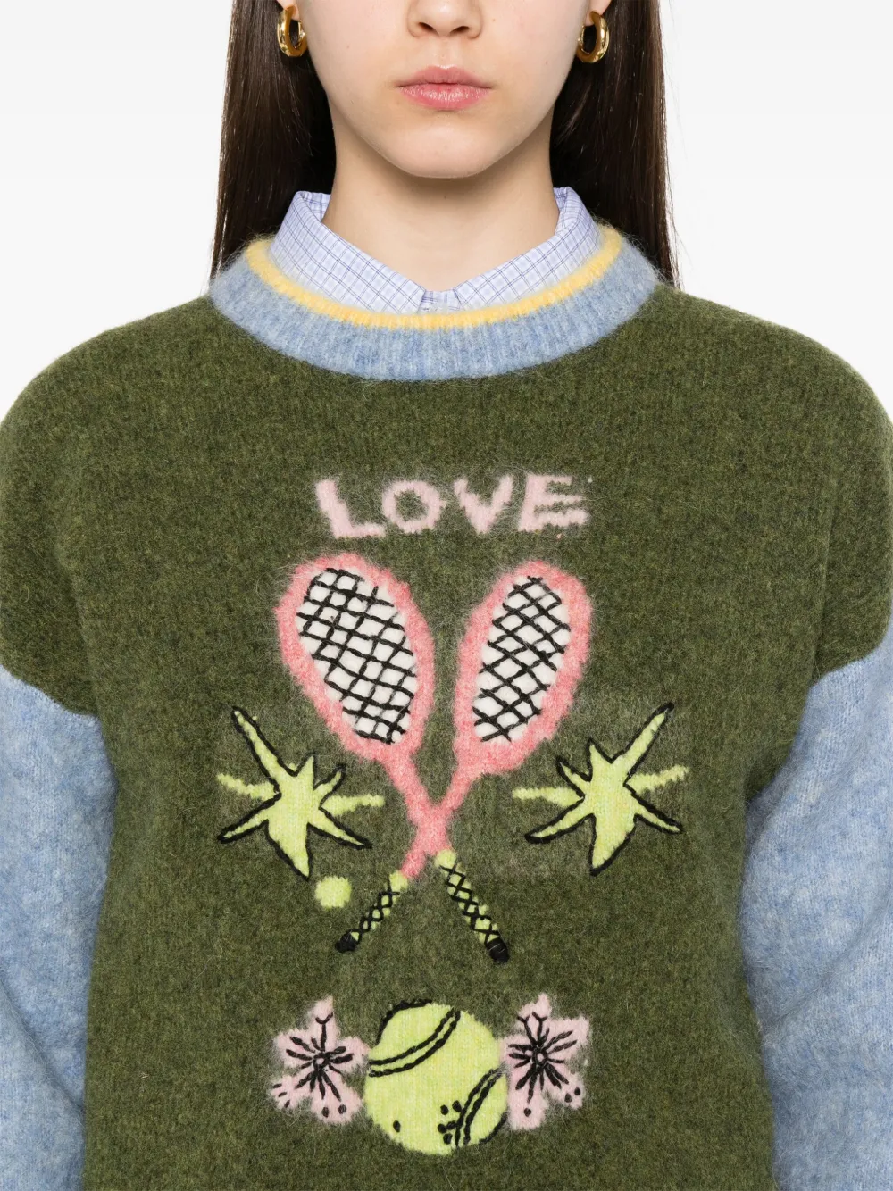 ALEMAIS Tennis trui Groen