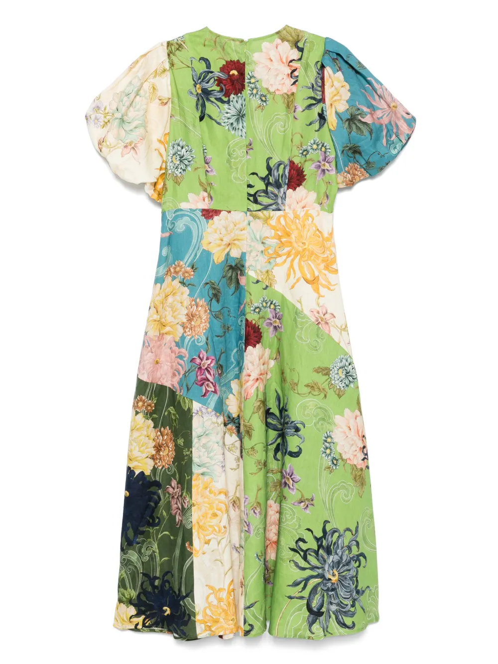 ALEMAIS Avery midi-jurk - Groen