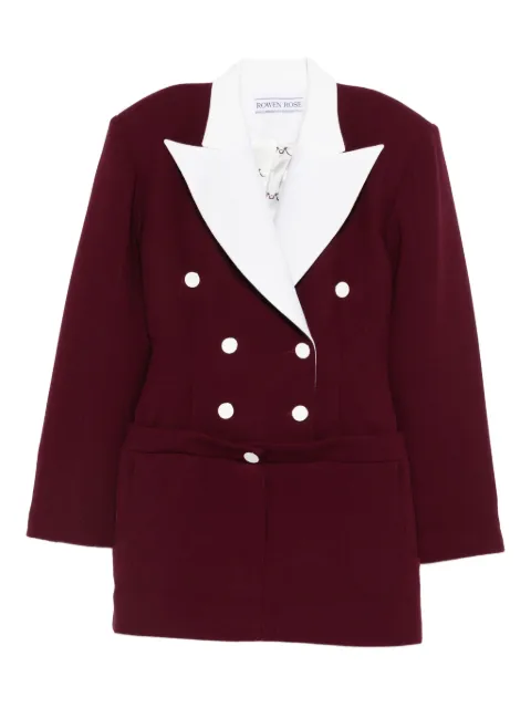 Rowen Rose double-breasted dress