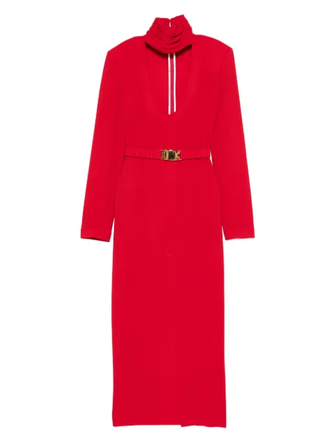 Rowen Rose belted maxi dress