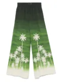 Maison La Plage Como flared trousers - Green