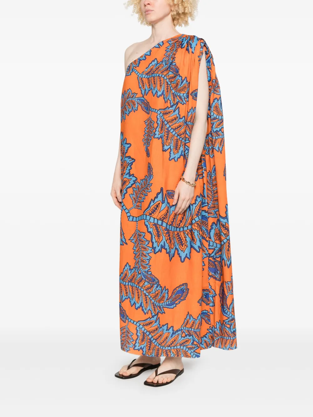 Maison La Plage Maxi-jurk - Oranje