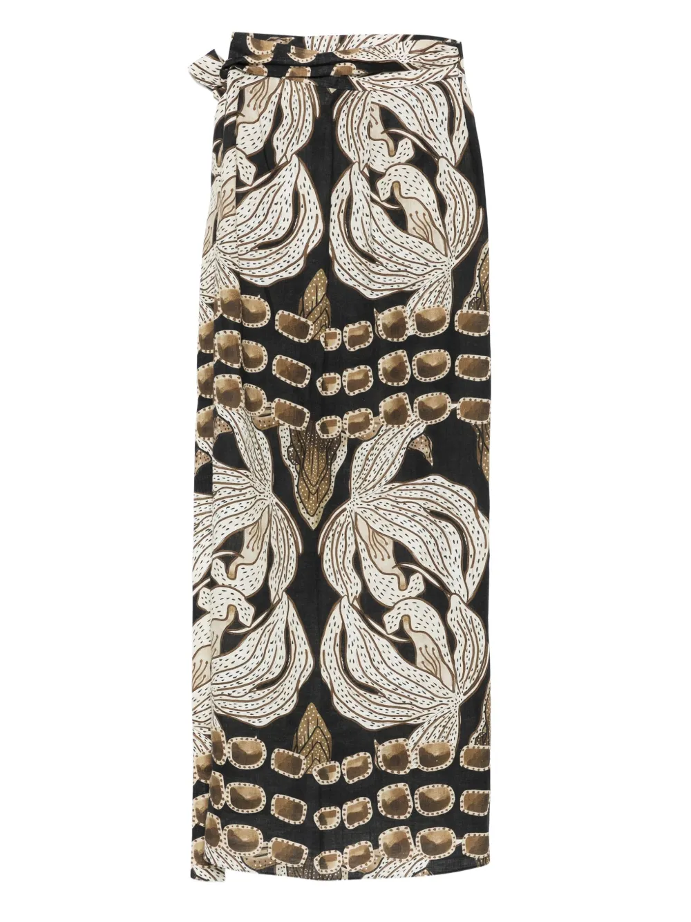 Maison La Plage Eva midi wrap skirt | Beach Cover-Ups | Image 2