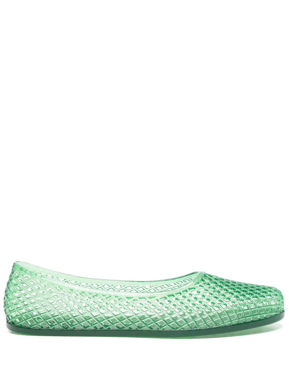 Ancient Greek Sandals Iro ballet flats Green