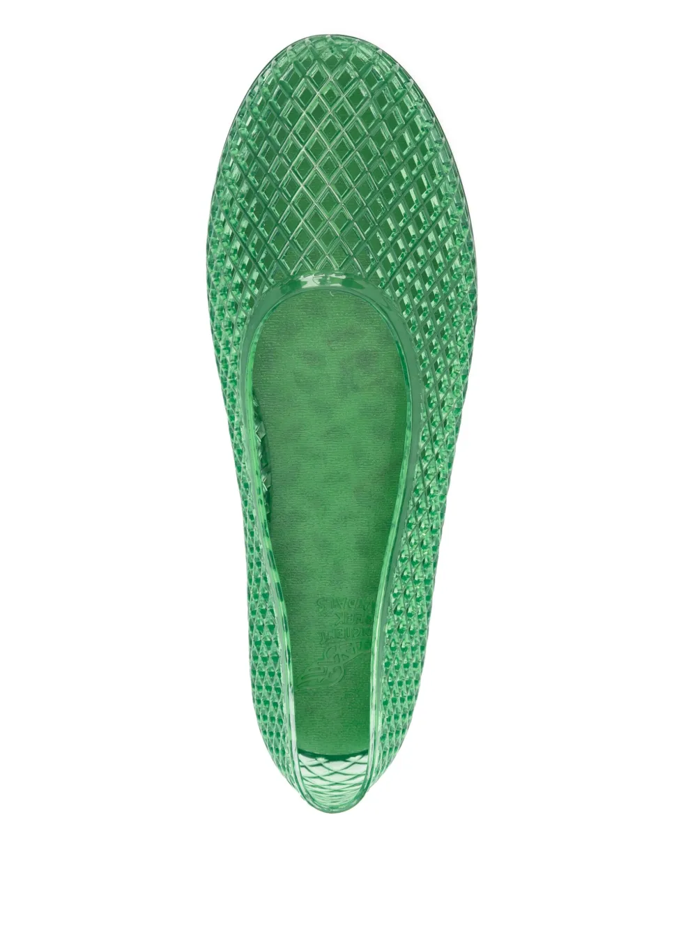 Ancient Greek Sandals Iro ballet flats Green