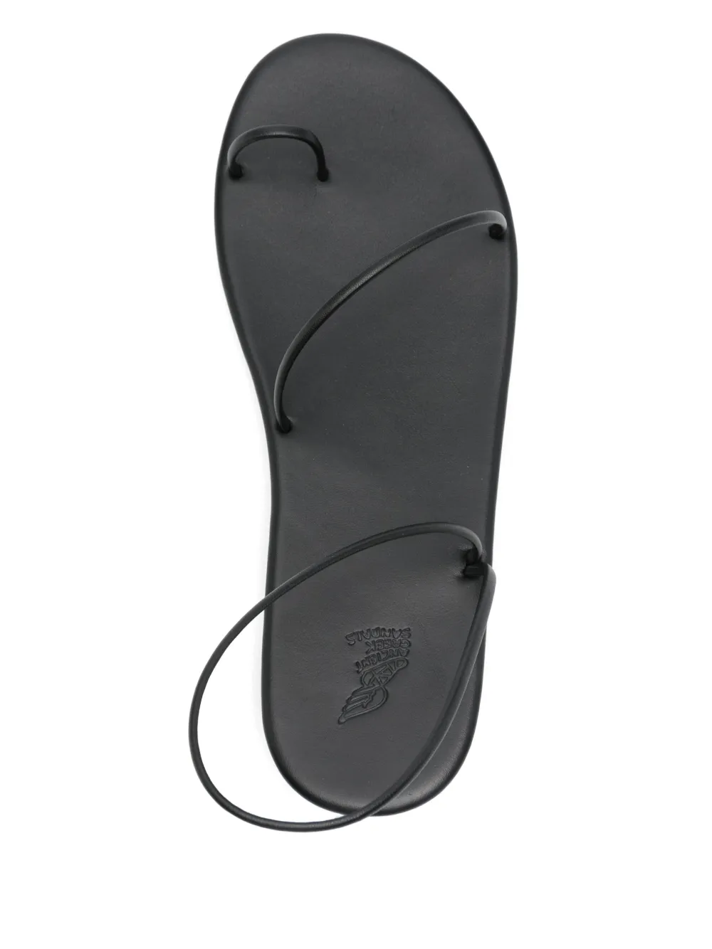 Ancient Greek Sandals Kansiz sandals Black