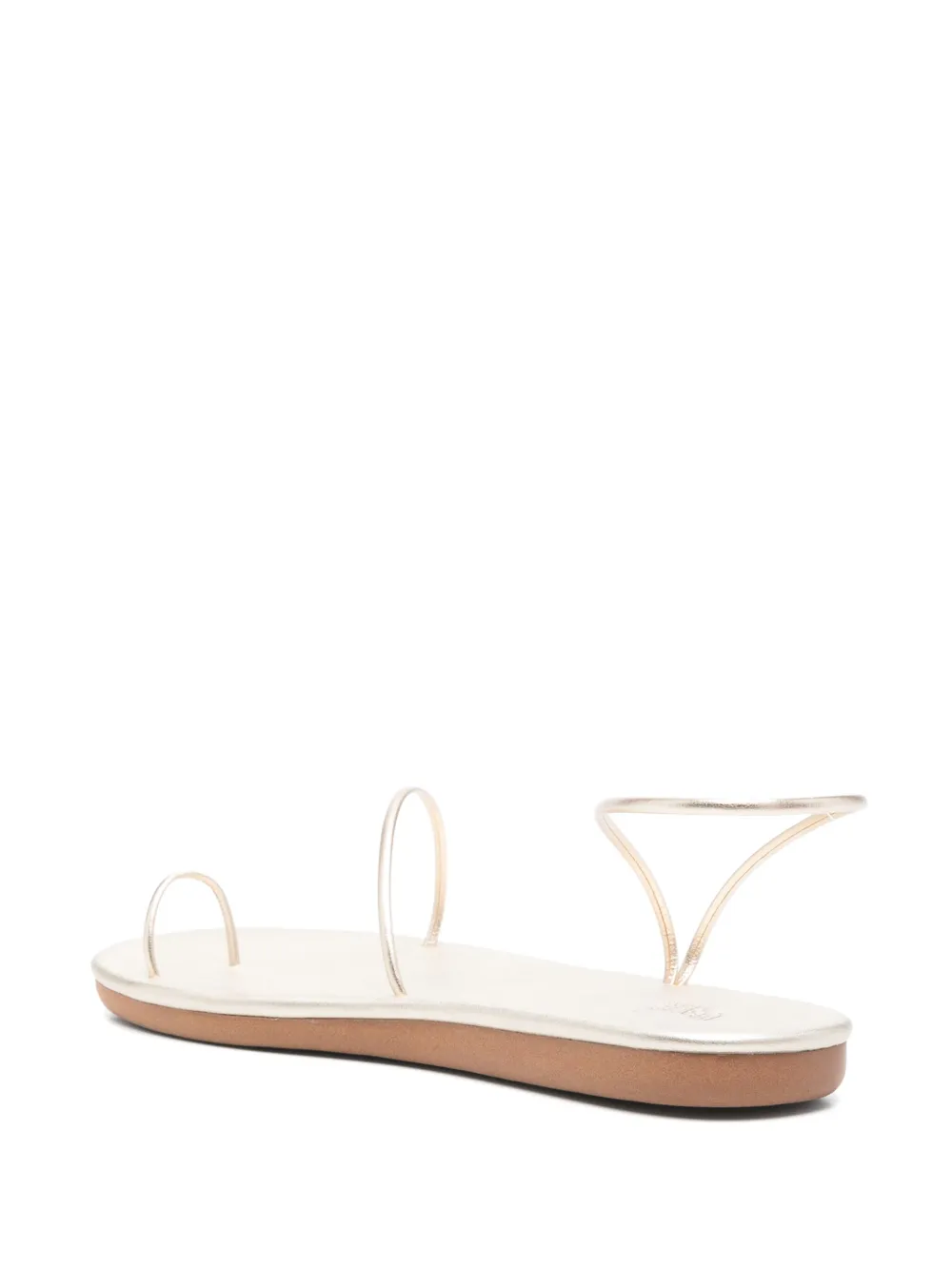 Ancient Greek Sandals Kansiz sandals Gold