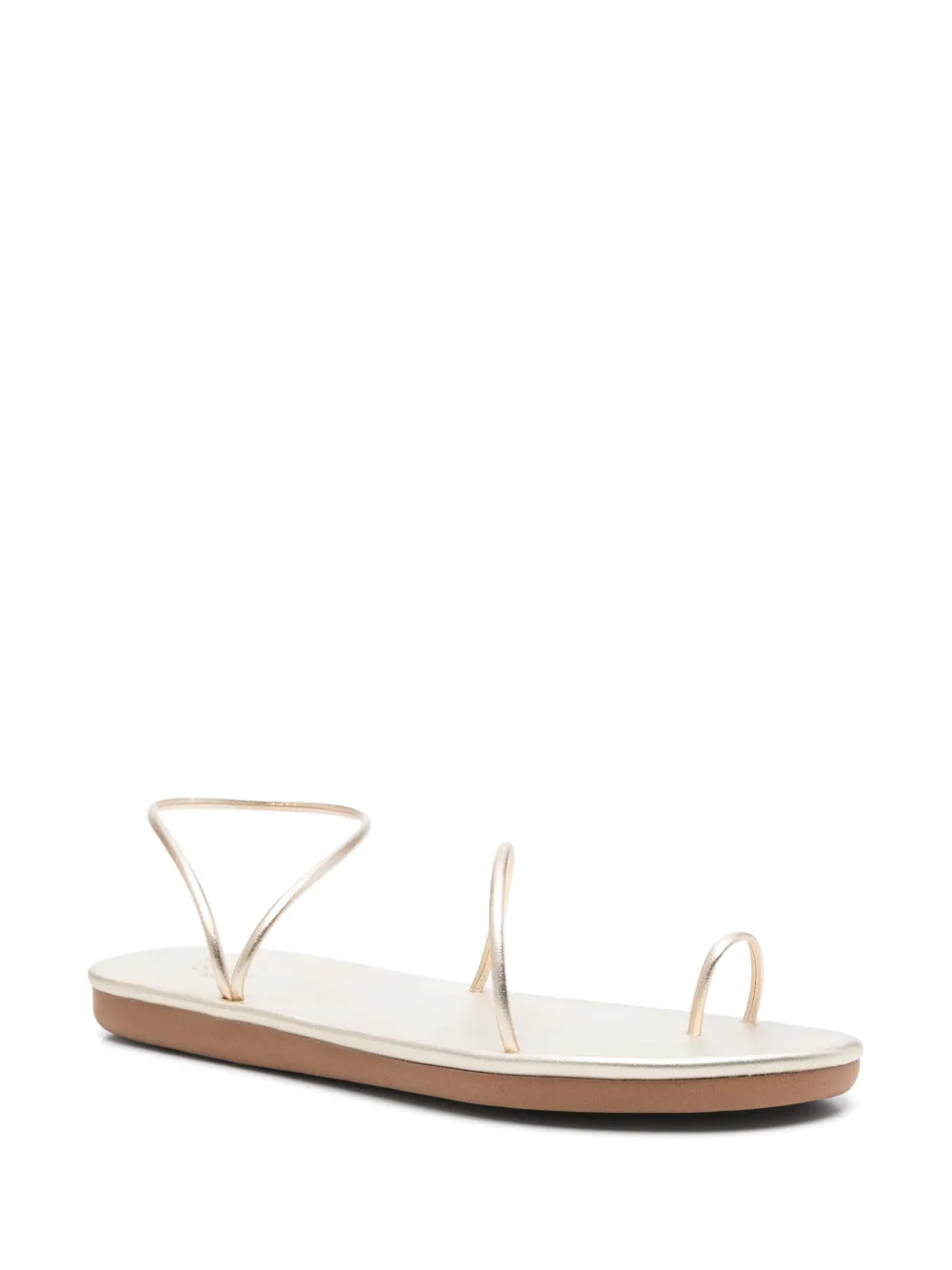Ancient Greek Sandals Kansiz sandals Gold