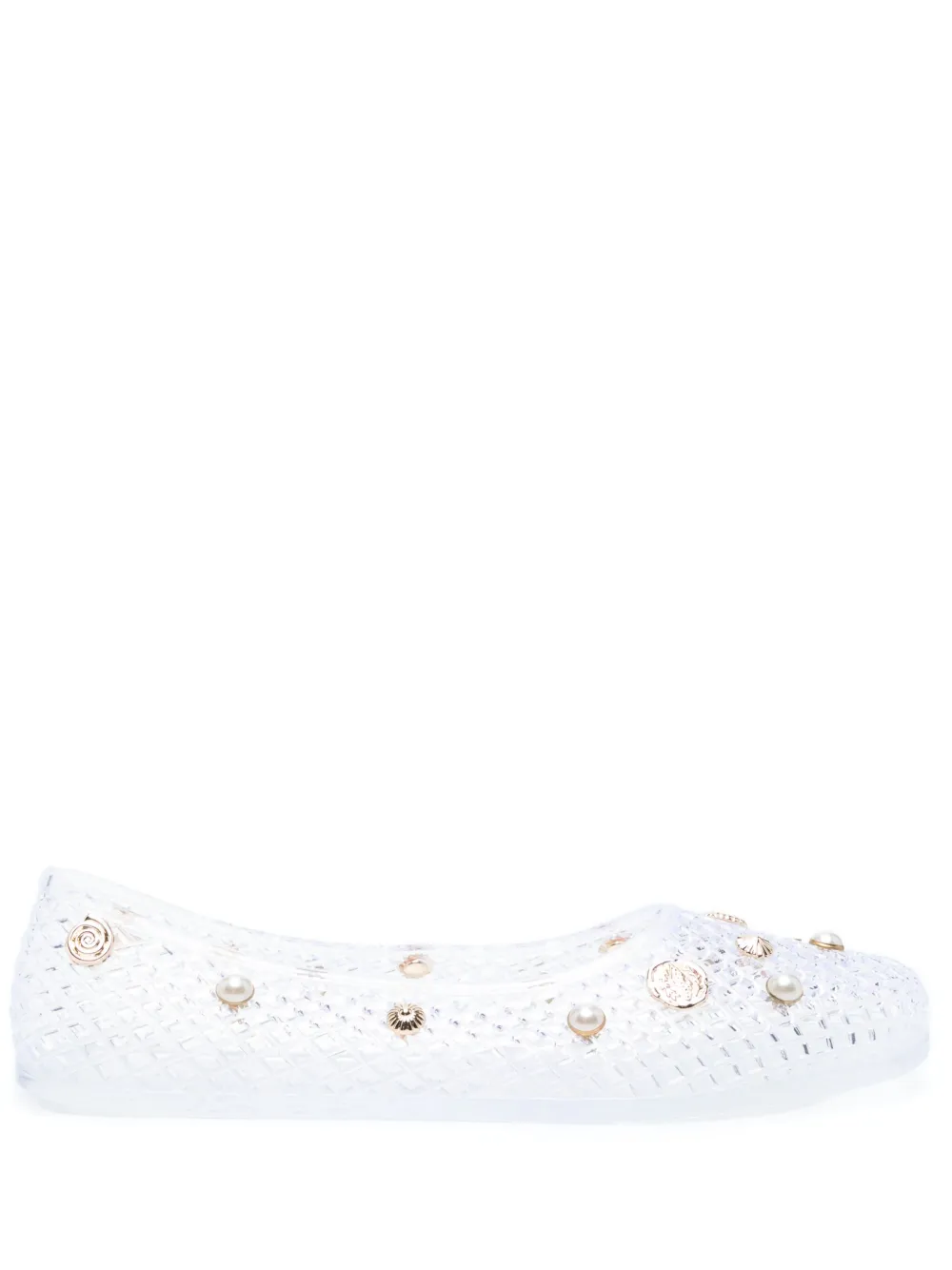 Ancient Greek Sandals Iro ballet flats White
