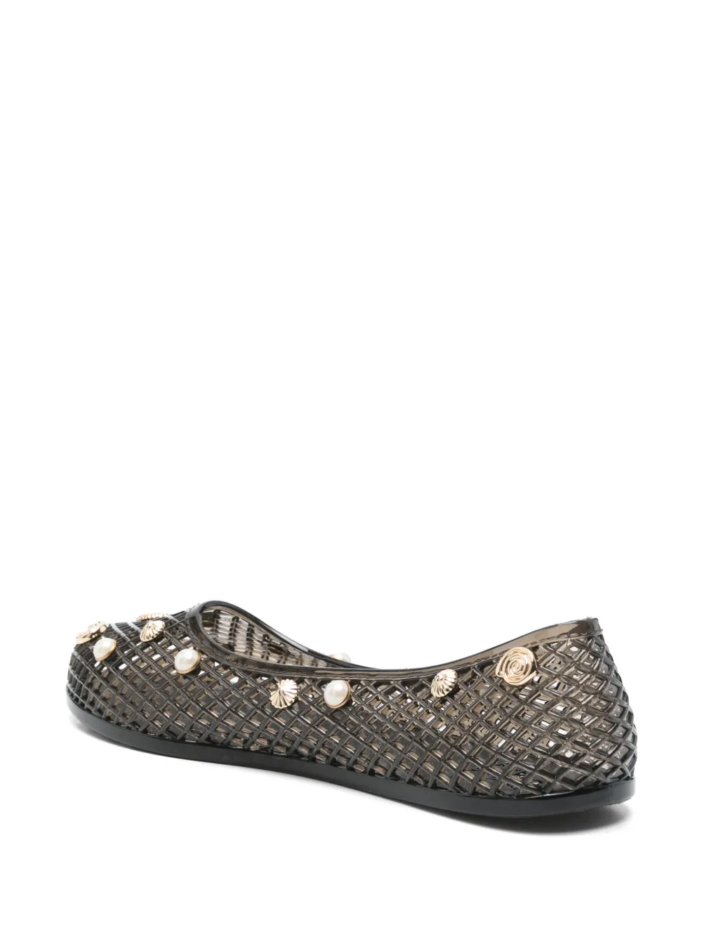 Ancient Greek Sandals Iro ballet flats Black