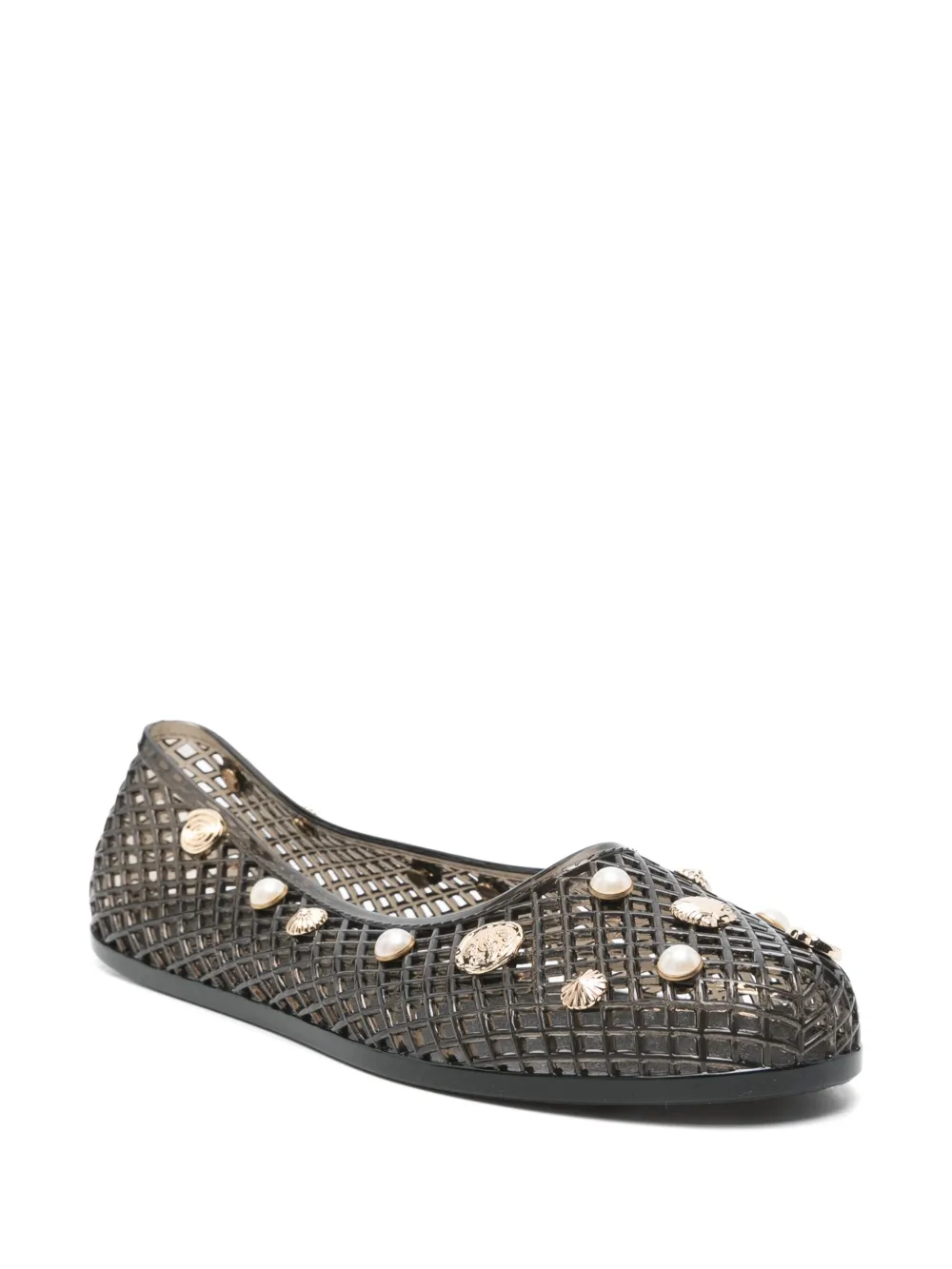 Ancient Greek Sandals Iro ballet flats - Zwart