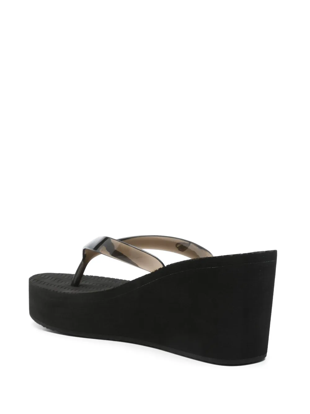 Ancient Greek Sandals 80 mm Etheria sandals Black