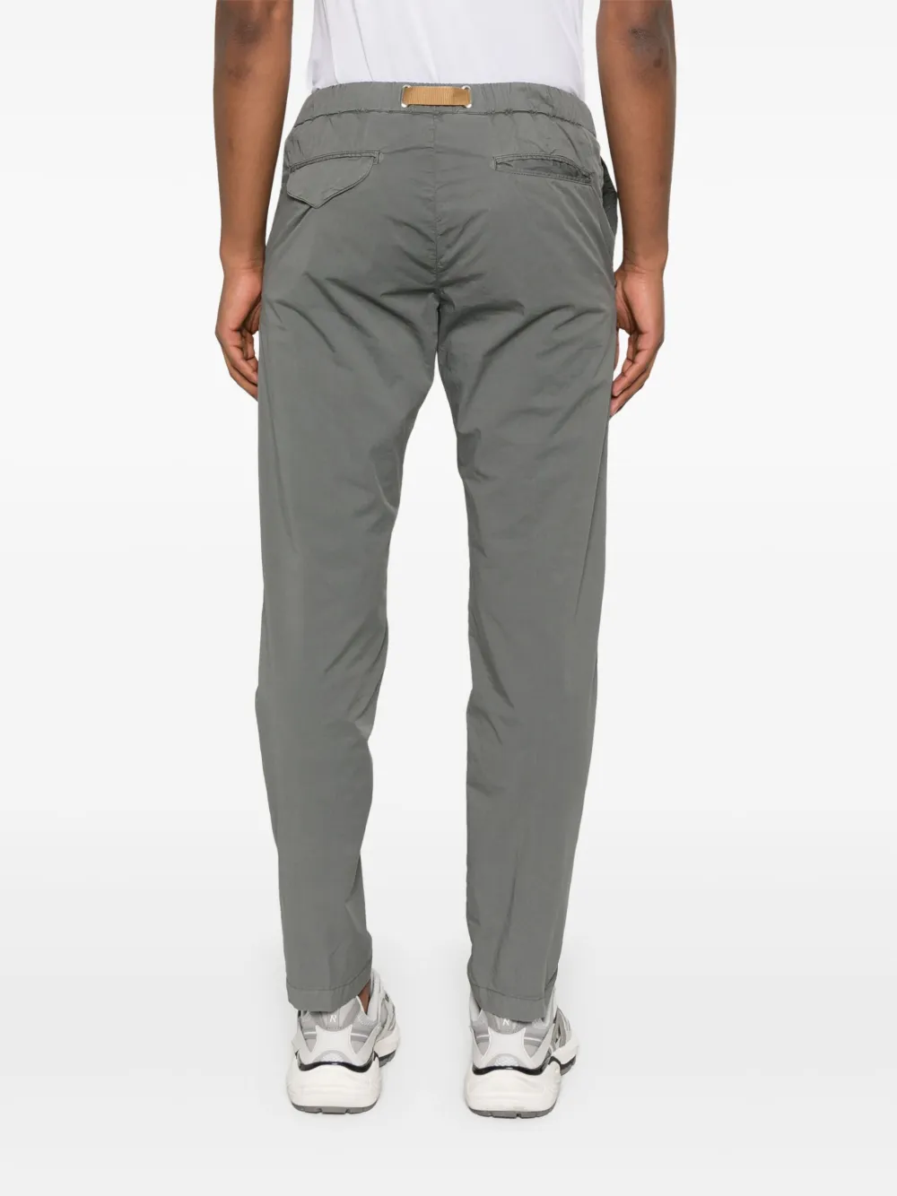 White Sand Broek met toelopende pijpen Grijs