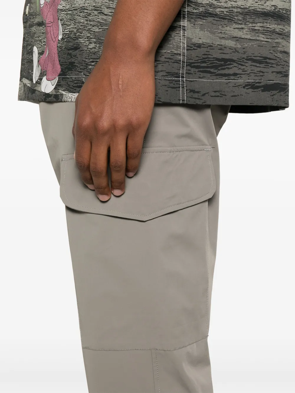 Shop White Sand Tapered Trousers