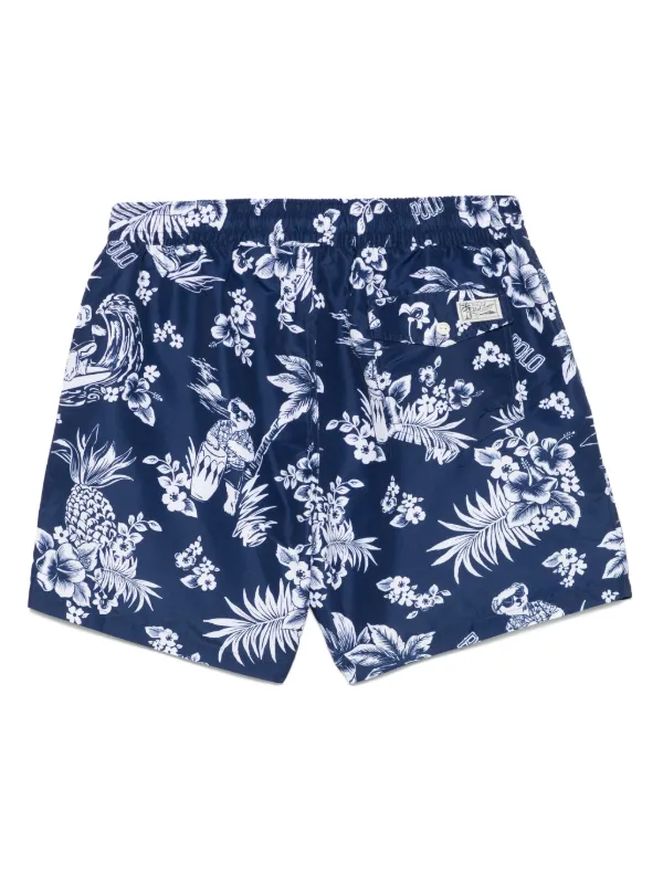 Polo Ralph Lauren Traveller Swim Shorts | Blue | FARFETCH
