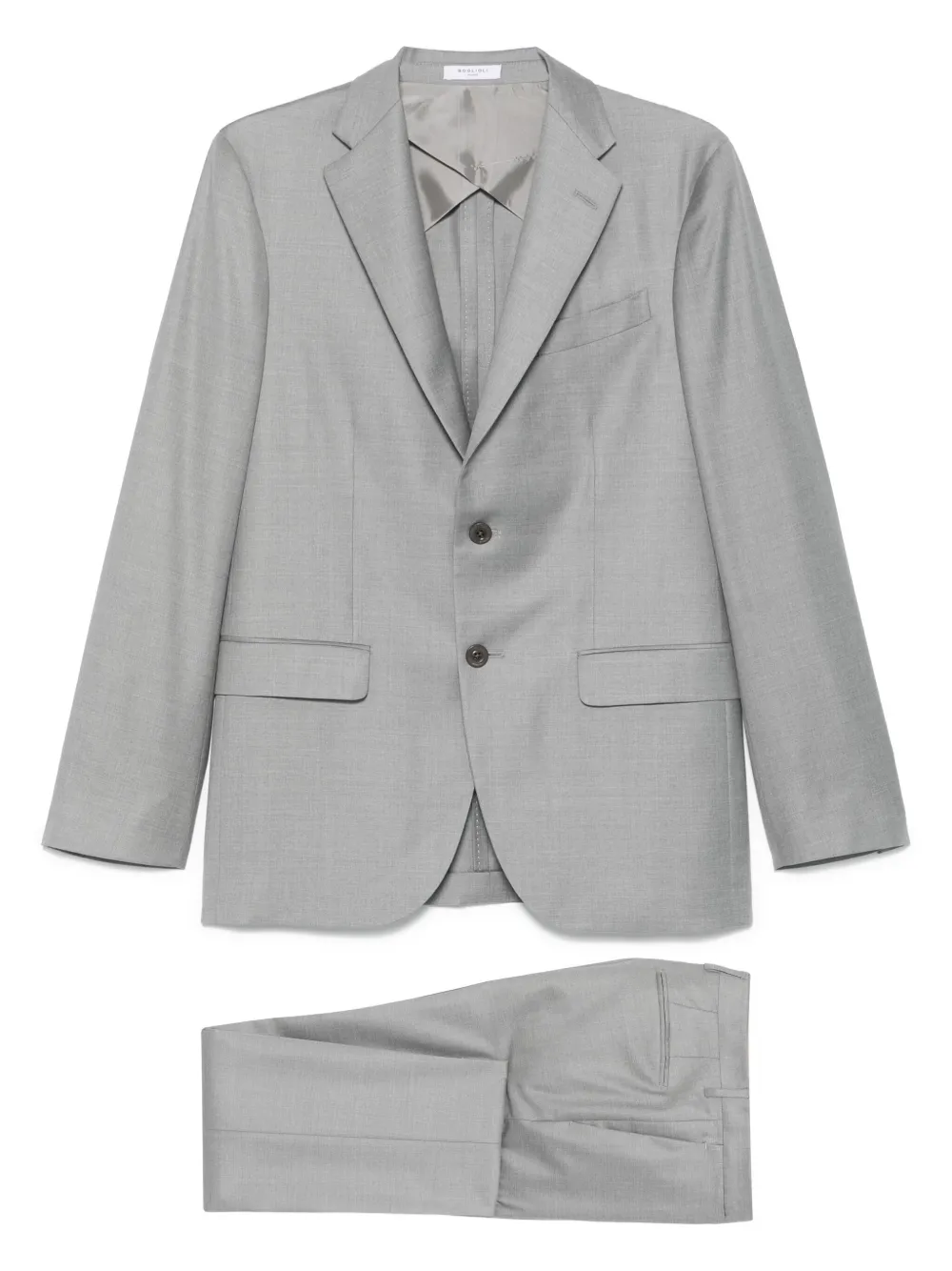 Boglioli traje con botones | gris | Image 1