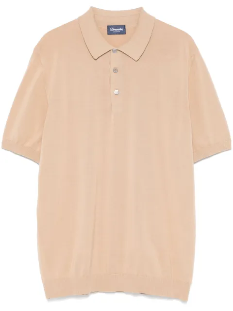 Drumohr playera tipo polo de algodón