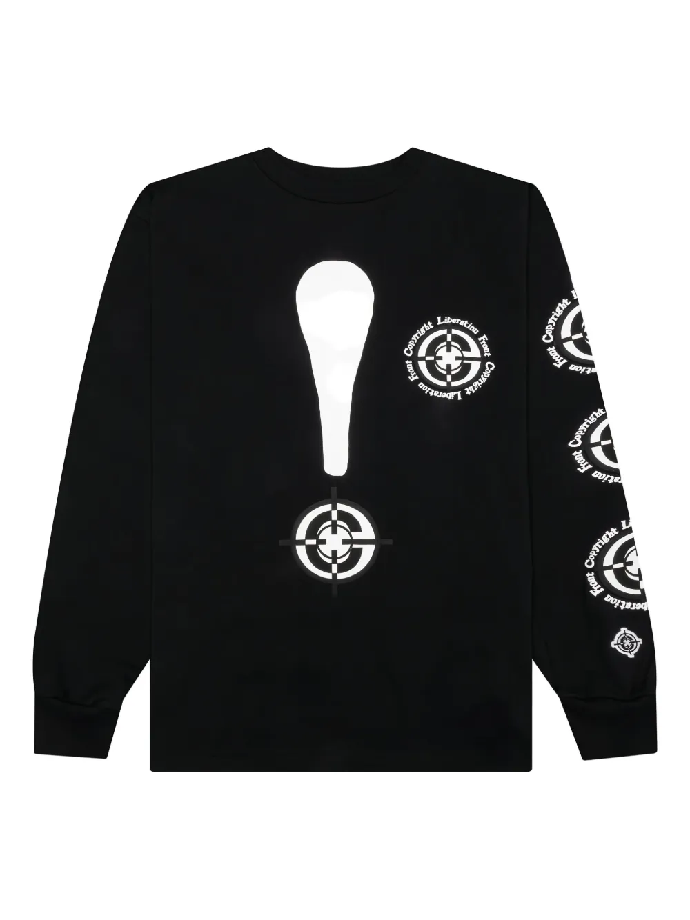 Readymade Target long-sleeve T-shirt | Black | Image 1
