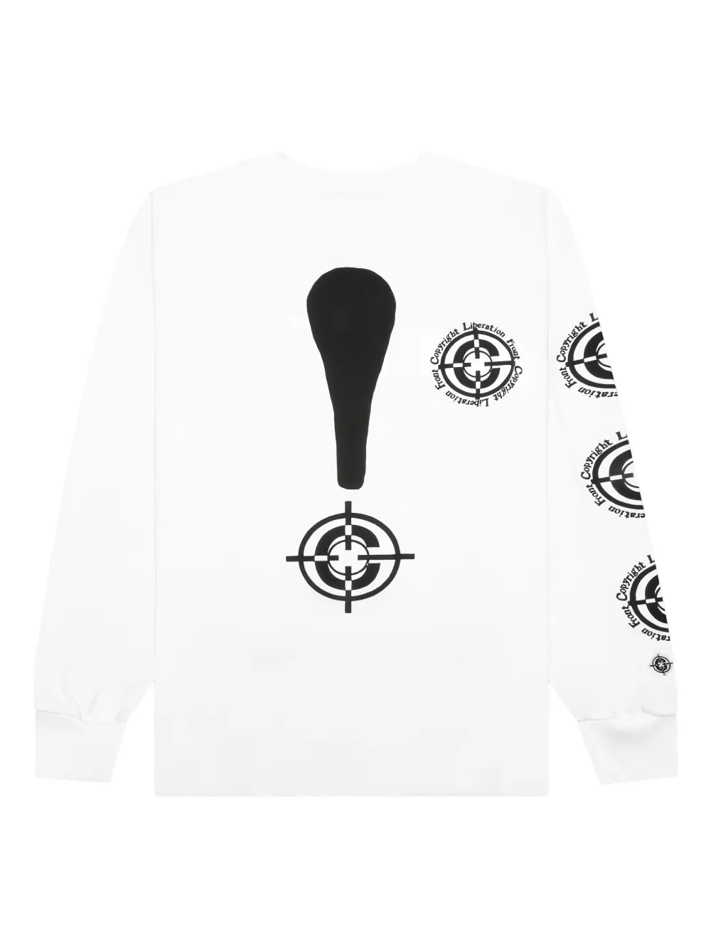 Readymade Graphic-print Long-sleeved T-shirt In White