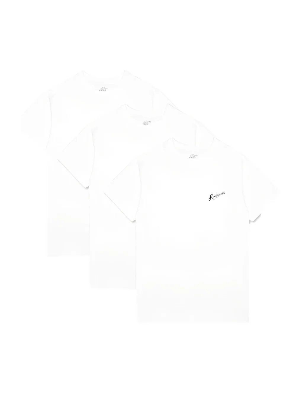 Readymade Logo-embroidered Crew-neck T-shirt In White