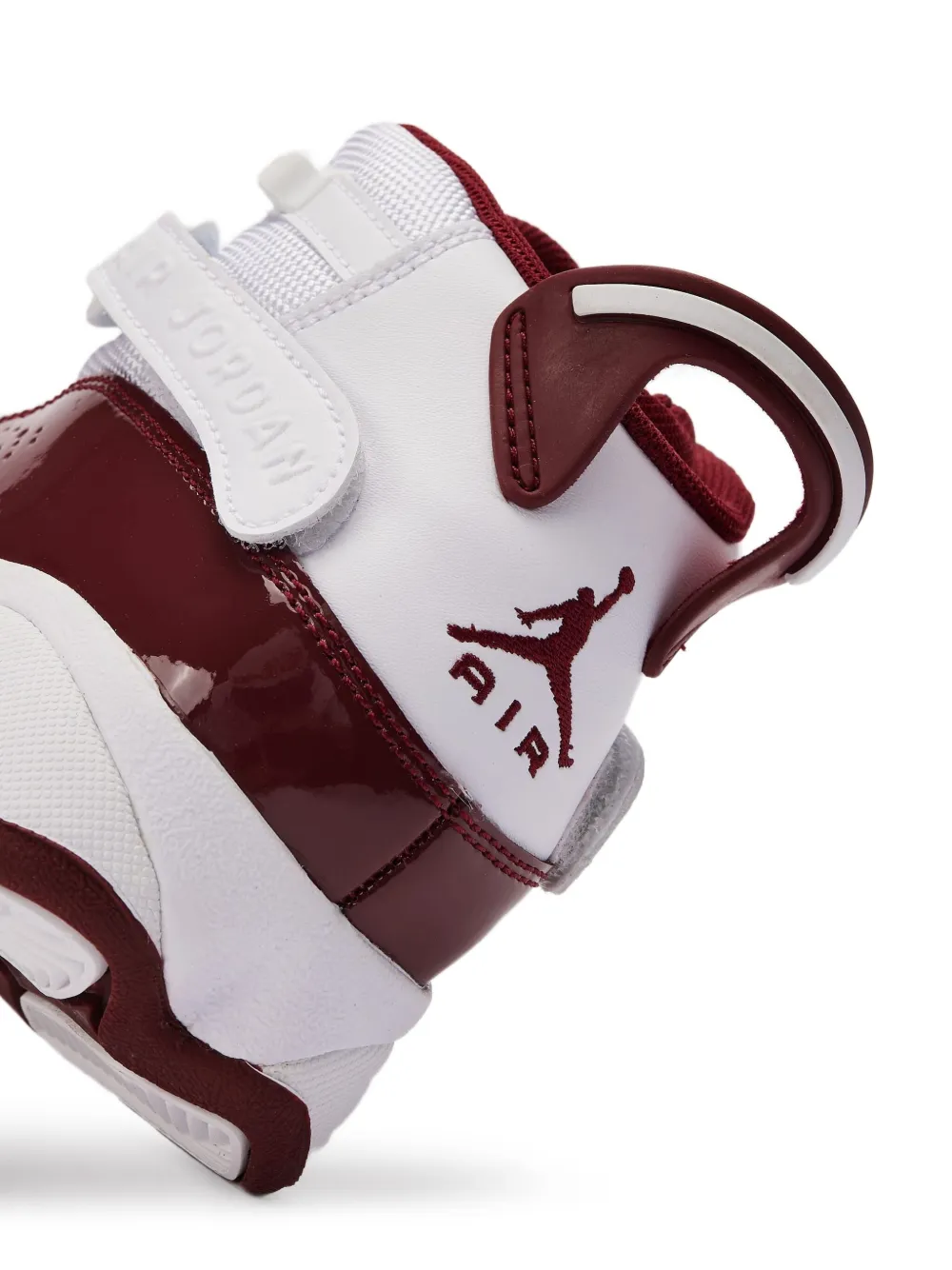 Jordan 6 Rings GS "White Team Red" sneakers Wit