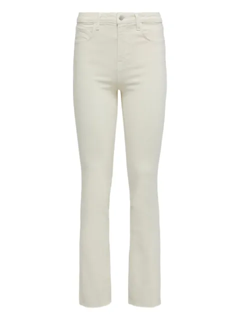 L'Agence raw-hem bootcut jeans