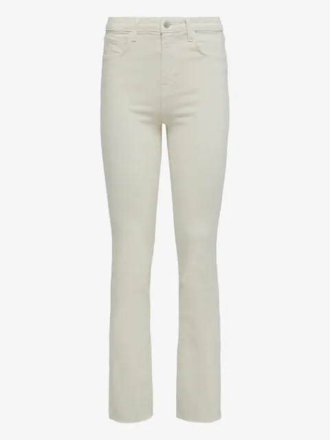 L'Agence raw-hem bootcut jeans