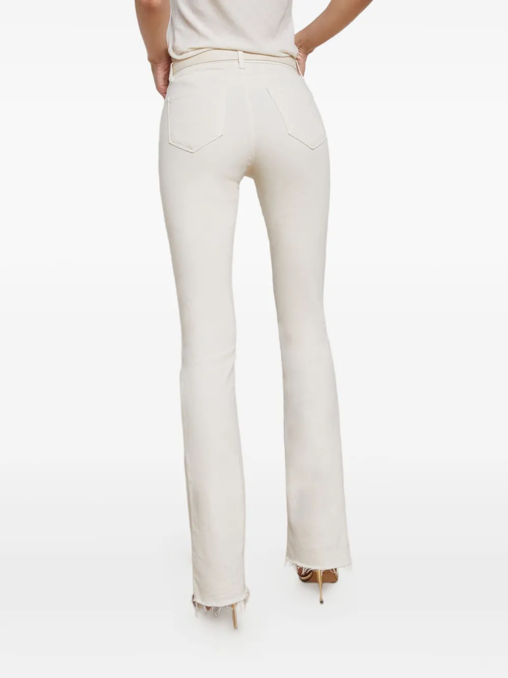 L'Agence Bootcut jeans Wit