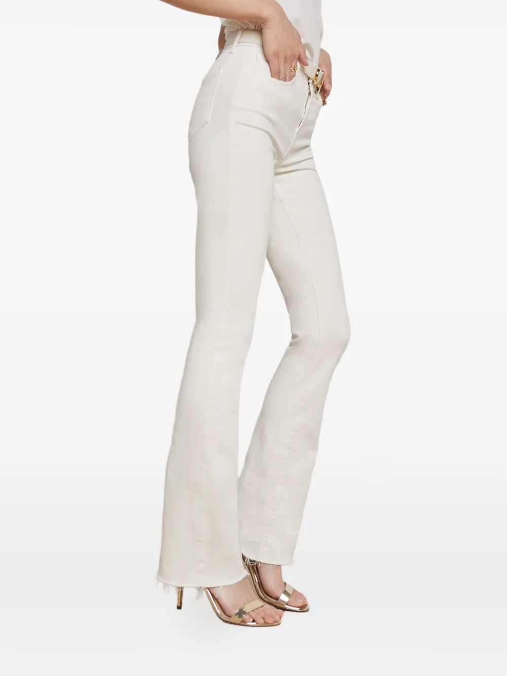 L'Agence Bootcut jeans Wit