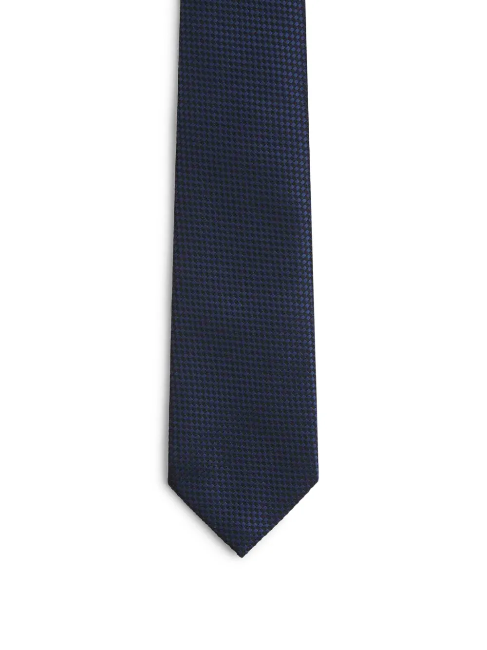 TOM FORD textured silk tie Blauw