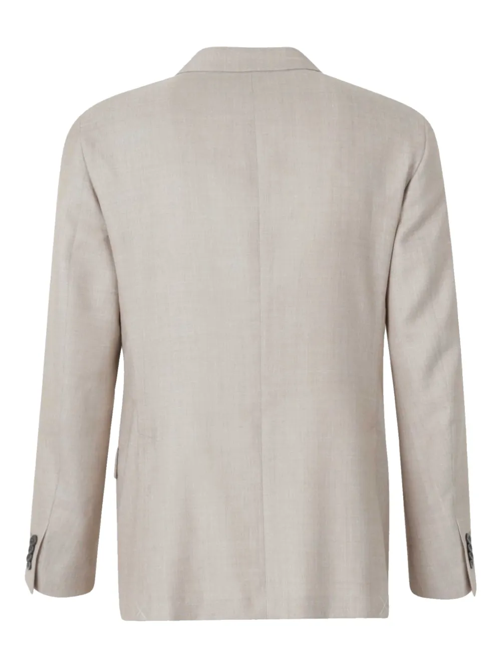 Boglioli Blazer met gekerfde revers - Beige