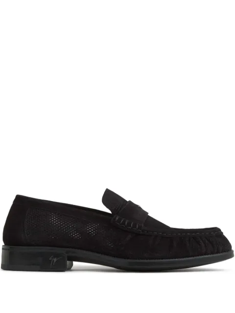 Giuseppe Zanotti suede loafers