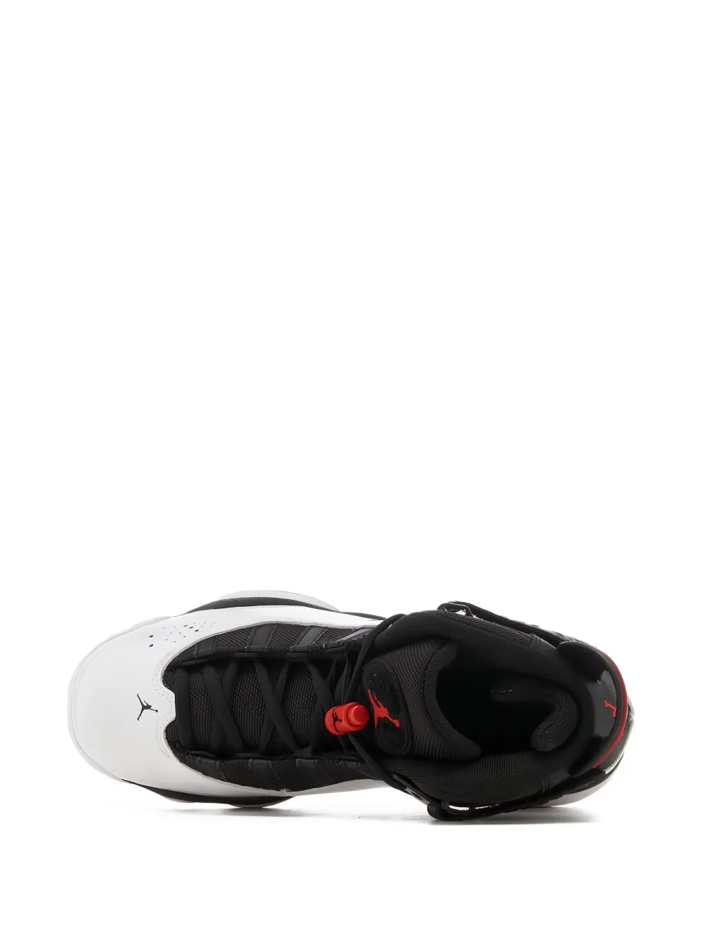 Jordan 6 Rings "Black White University Red" sneakers