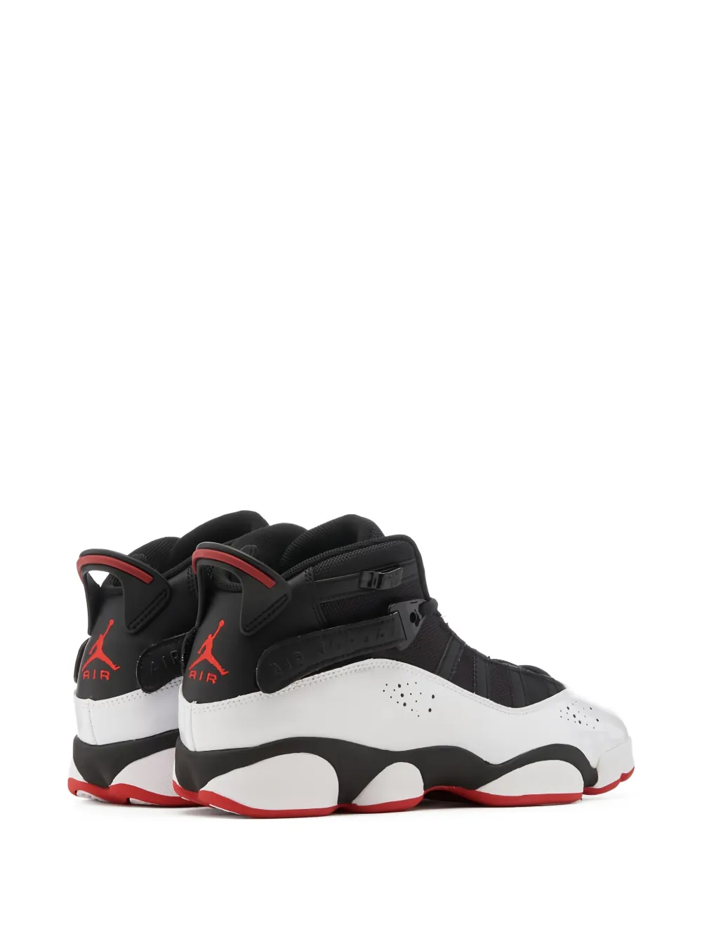 Jordan 6 Rings "Black White University Red" sneakers