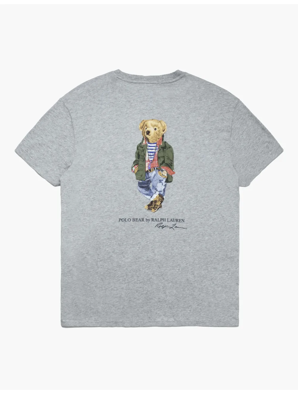 Polo Ralph Lauren T-shirt met beerprint Grijs