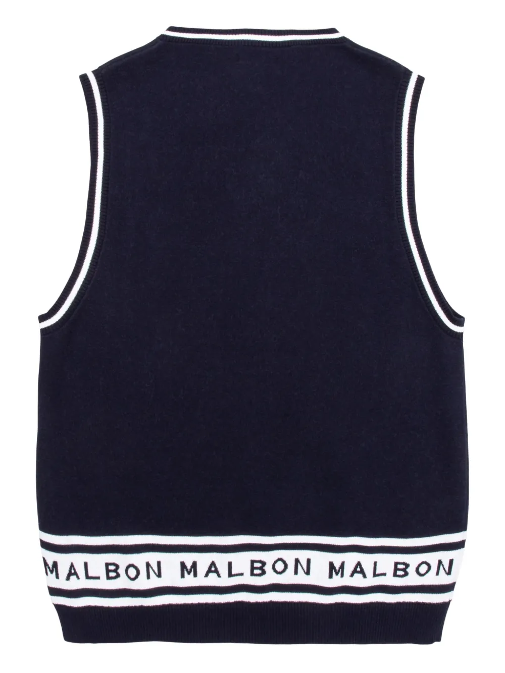 Malbon Golf Asher gilet - Blauw