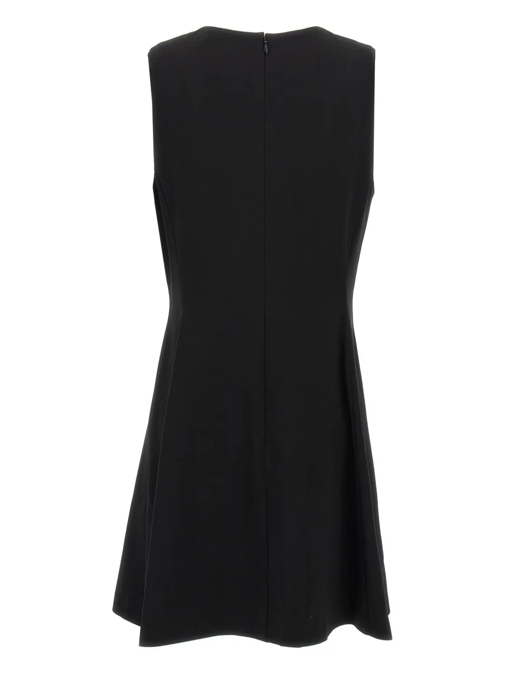 Theory Easy flared dress - Zwart