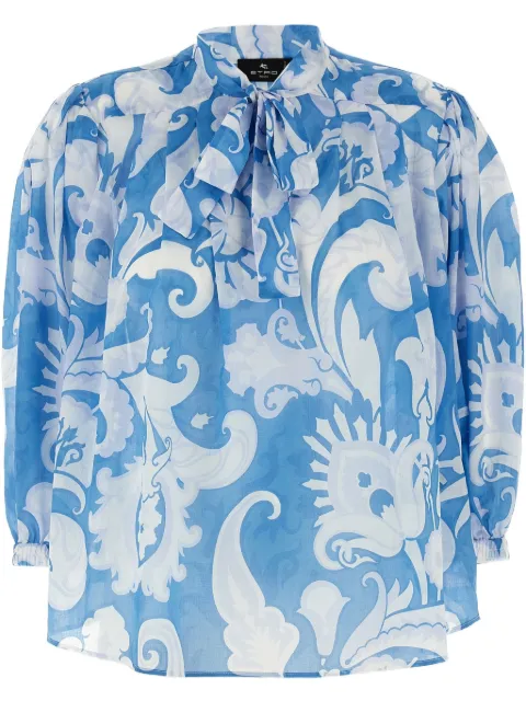 ETRO paisley-print blouse
