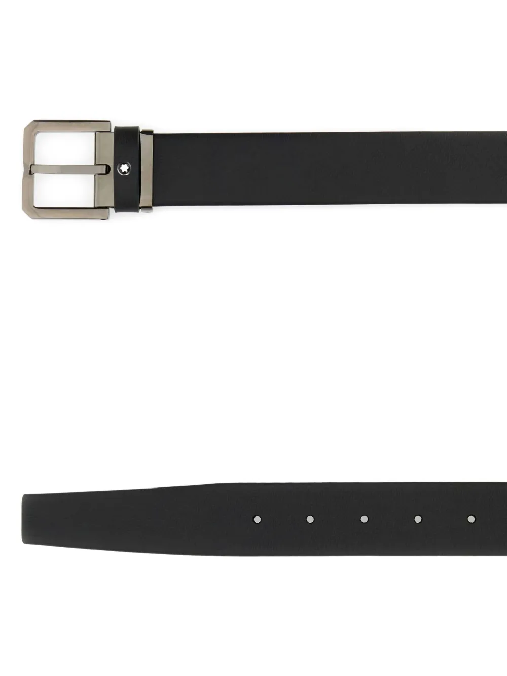 Montblanc leather belt - Zwart