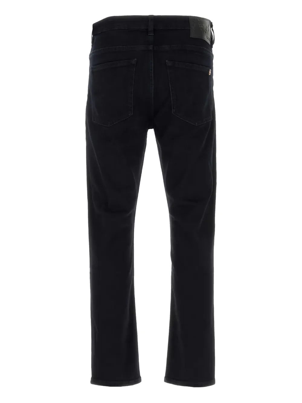 BOSS straight-leg jeans - Zwart