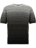 Missoni embroidered cotton T-shirt - Grey