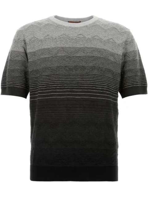 Missoni embroidered cotton T-shirt