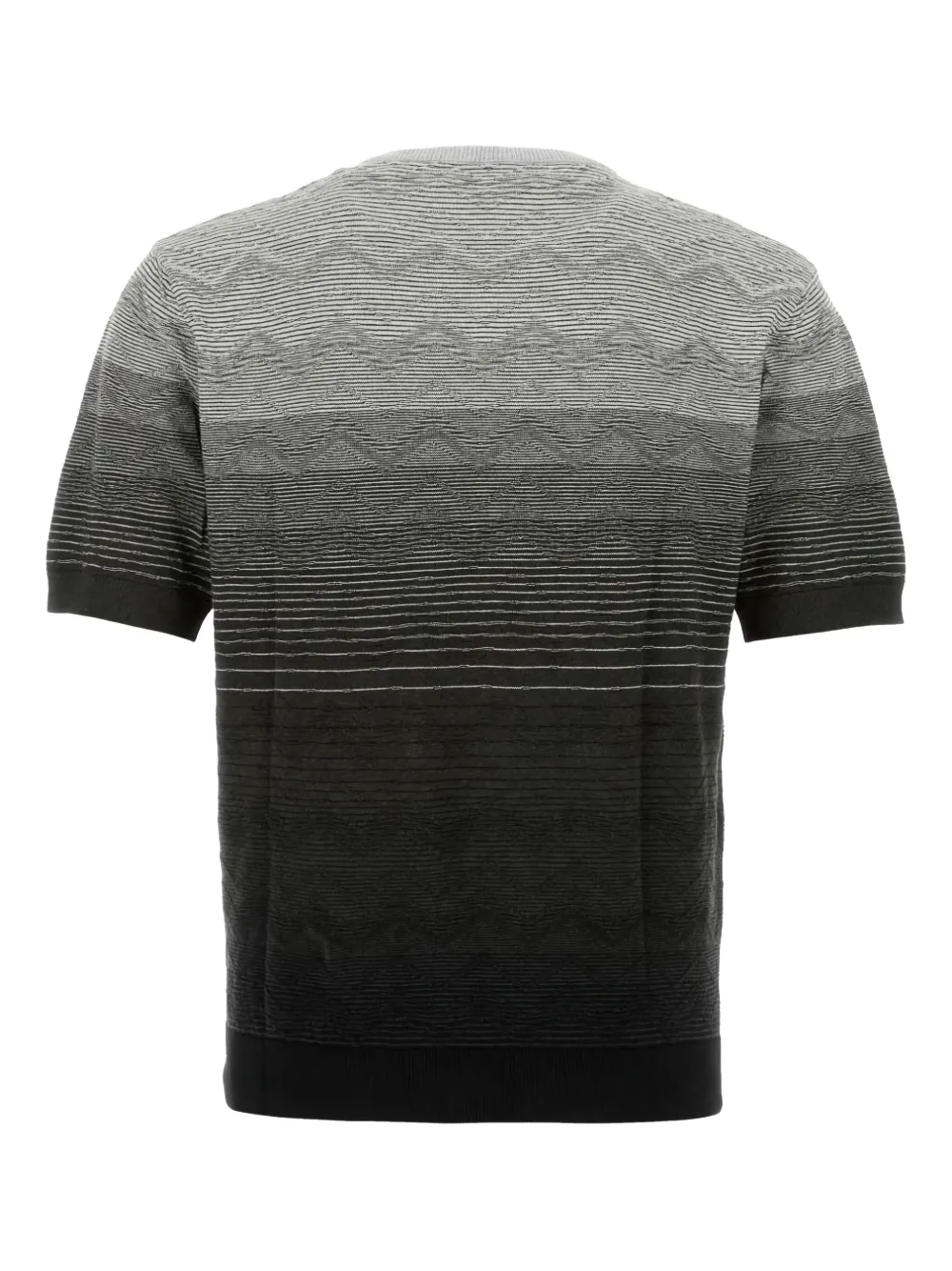 Missoni embroidered cotton T-shirt - Grijs