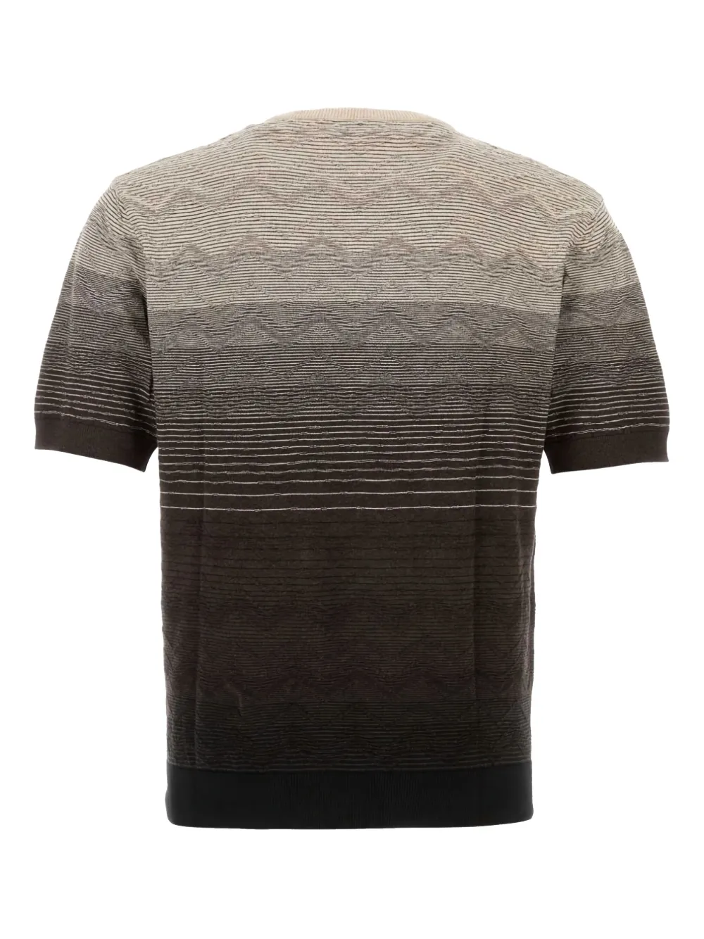 Missoni embroidered cotton T-shirt - Bruin