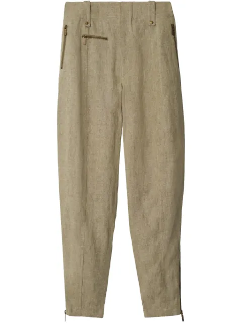 Burberry linen trousers