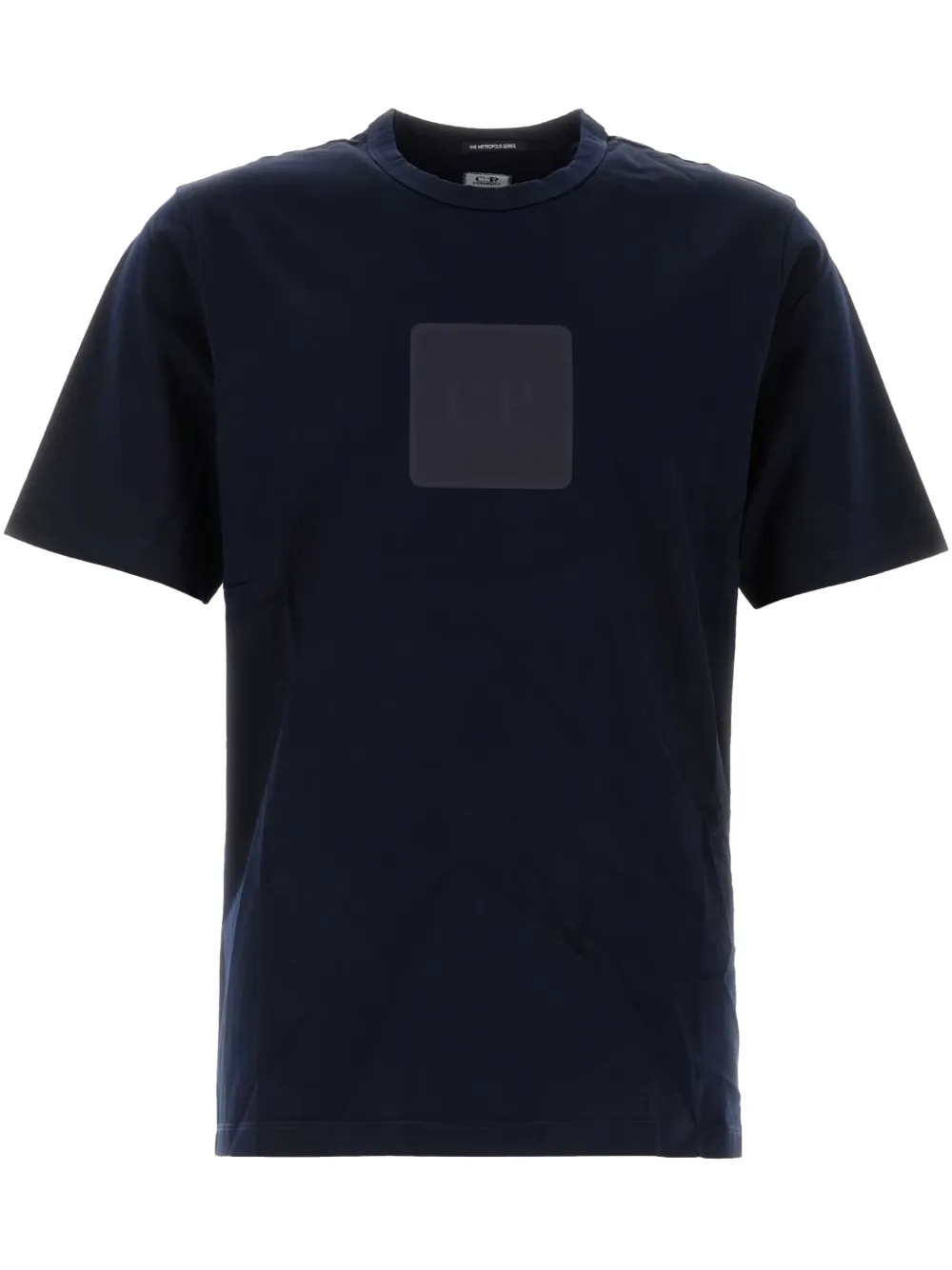 C.P. Company logo-patch T-Shirt Blauw