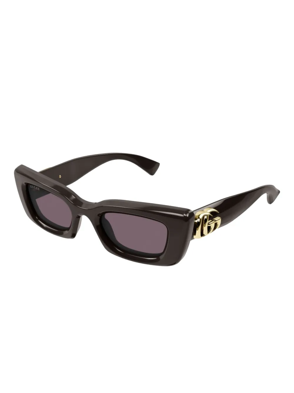 Gucci Eyewear Zonnebril met cat-eye montuur - Zwart